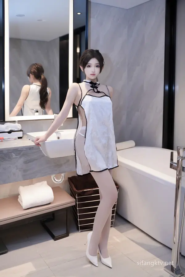 Vol. 8104 奶茶味的包子《内部助力图》(80P + 1V)